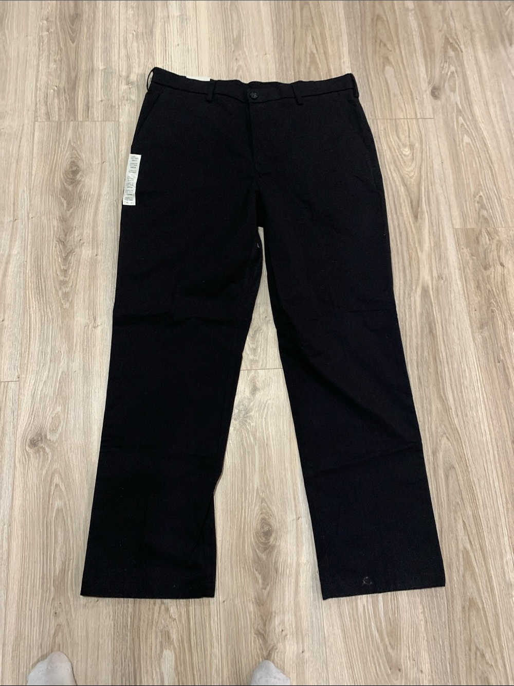 croft & barrow Men's Black Chinos
